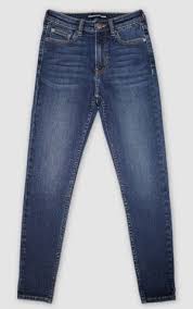 Slim Fit Mens Pant In Stretch Navy Blue